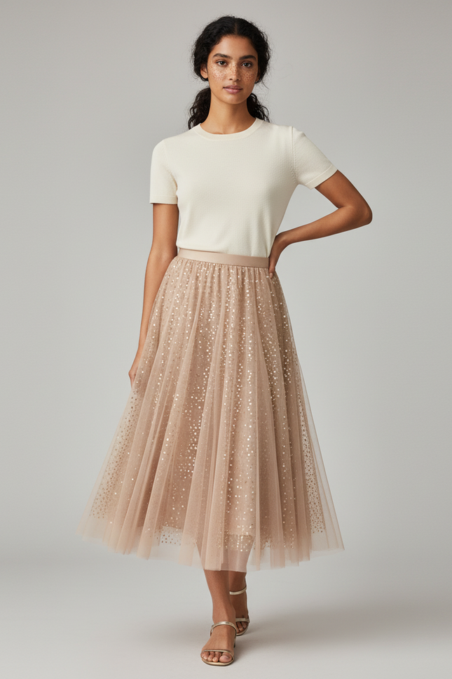 Jupe Tulle Paillette