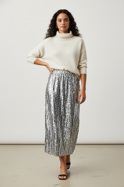 Jupe Paillette Disco