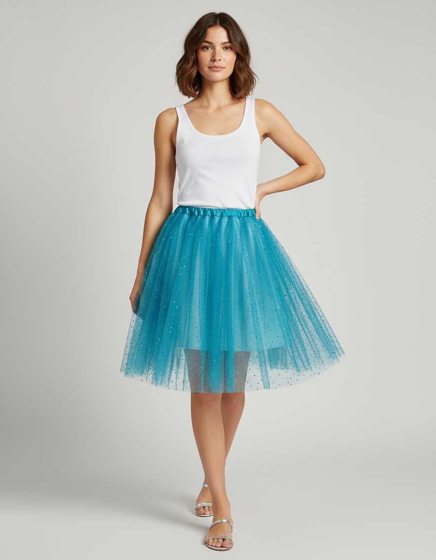 Jupe Paillette Froufrou