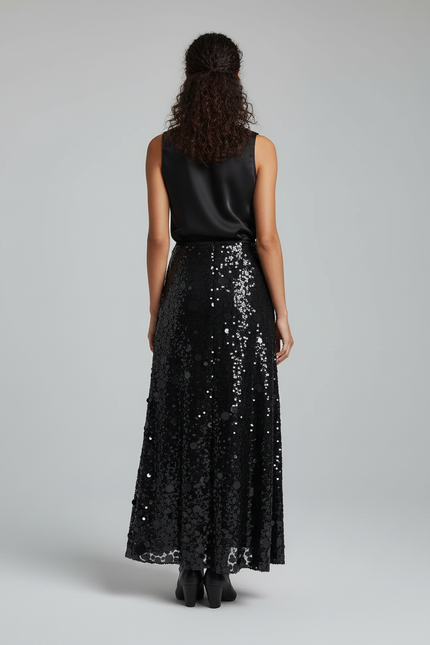 Jupe Paillette Grande Taille