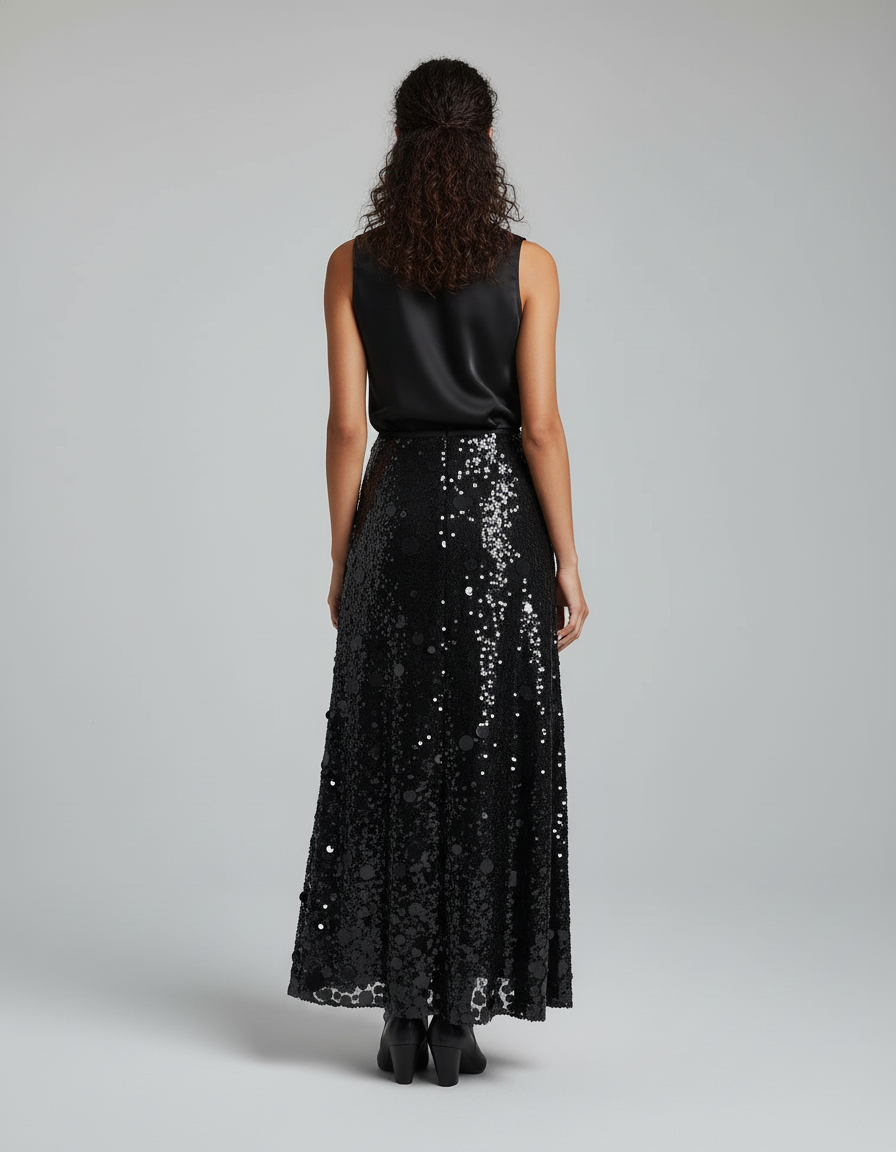 Jupe Paillette Grande Taille