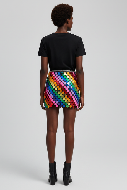 Jupe Short Pailleté