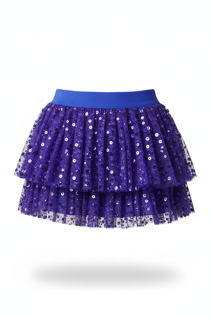 Jupe Paillette Violette