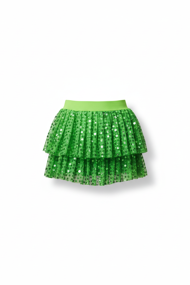Jupe Verte Pailletée