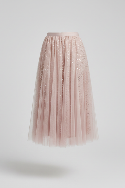 Jupe Longue Tulle Paillette