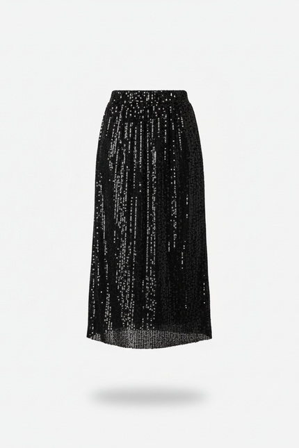 Jupe Noire Paillettes