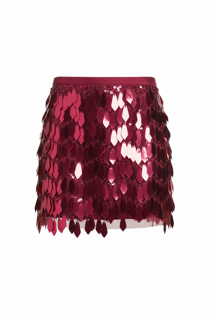 Jupe Rouge Paillette