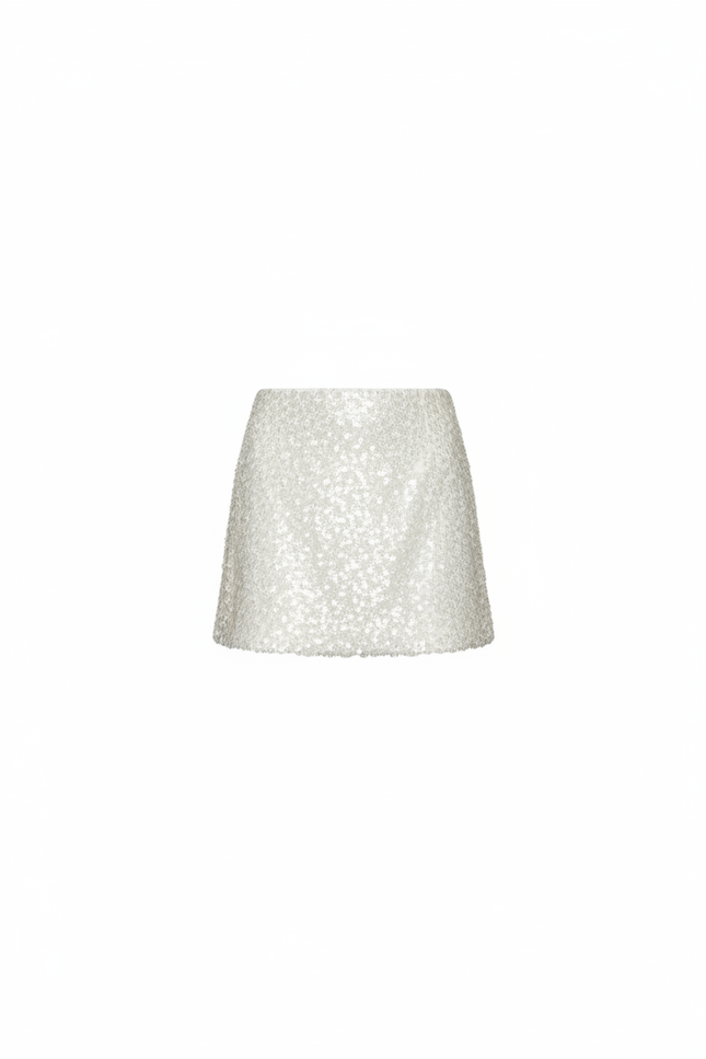 Jupe Paillette Crème Moulante Coquette